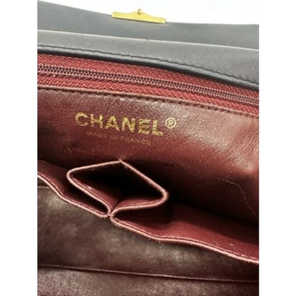 CHANEL Pre-Owned 2015-2016 Pagoda Flap shoulder bag AMAZING Full SET! NAVY - Picture 12 of 16